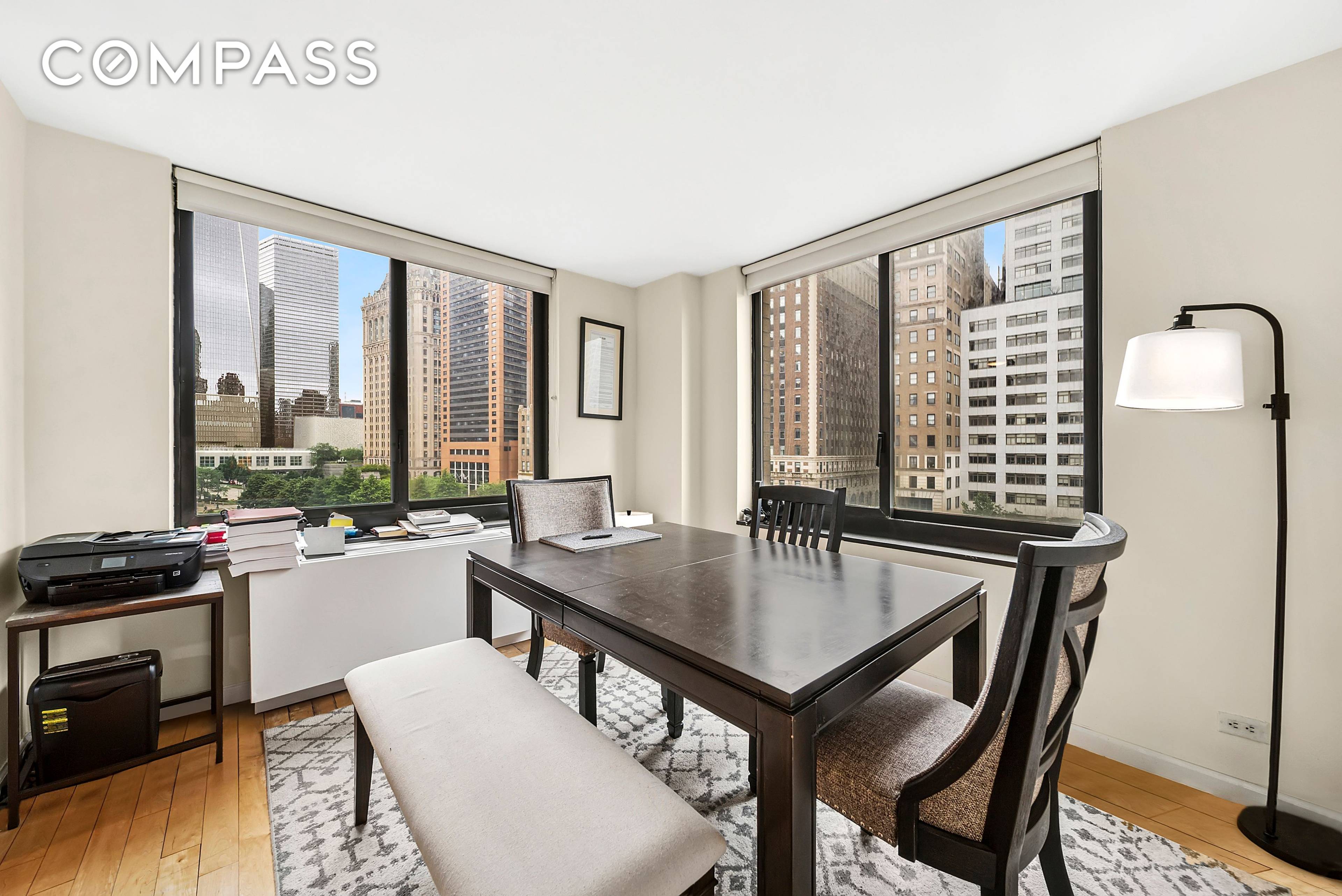 Available for August 1. Welcome to your new home in the heart of Battery Park City at the sought after Liberty Court.