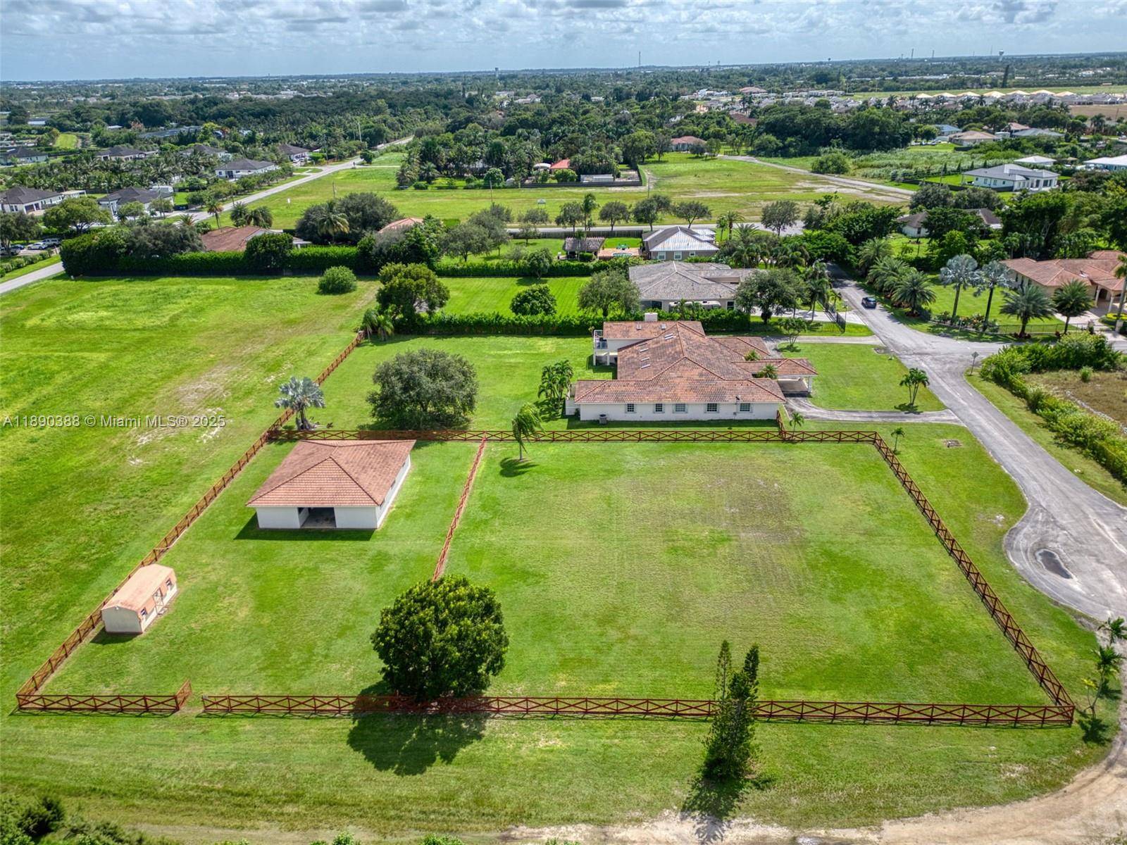 Rare opportunity to own a builders acre in Miami Dade, zoned residential amp ; agricultural, offering complete privacy with no HOA.