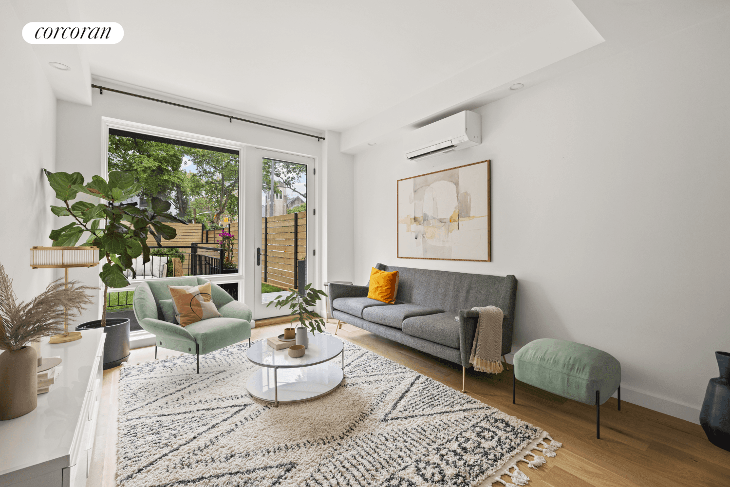 Apartment 1 at 762 Macon Street is a spacious and modern duplex unit, offering 1, 619 square feet of living space with 2 bedrooms and 2.