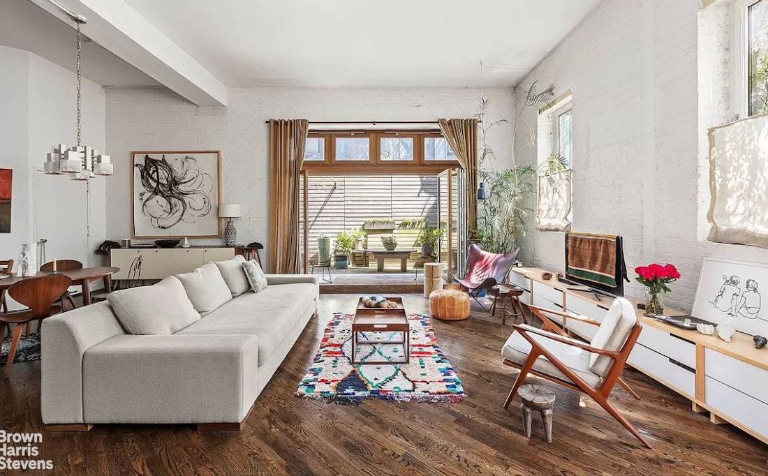Enormous, bright, and beyond cool ; this true Brooklyn loft features soaring 15' ceilings, 9 giant windows, 2 bedrooms and wide open living.