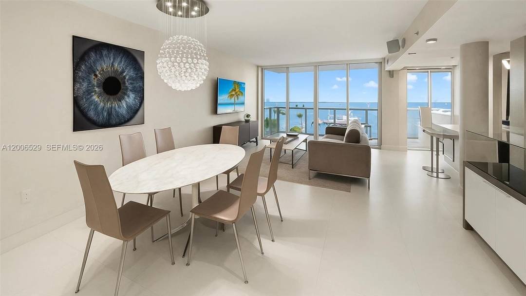 Experience elevated bayfront living at Sunset Harbour North Tower with this beautifully appointed residence.