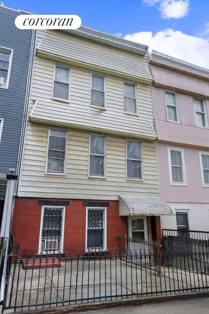 Welcome to 1133 Jefferson Avenue, a remarkable two family townhouse nestled in the vibrant heart of Bushwick, Brooklyn.