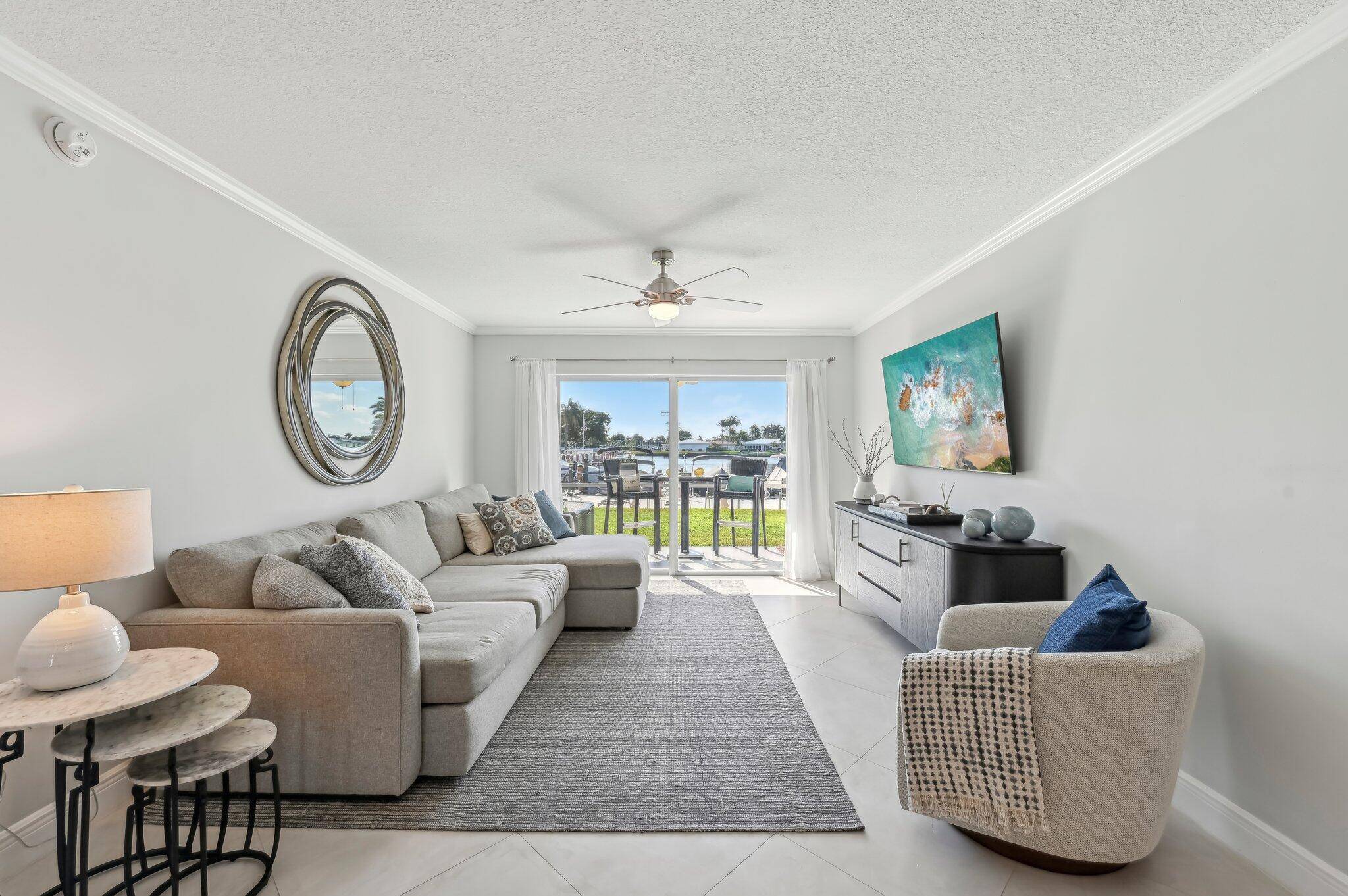 Breathtaking Views ! This unique, one of a kind floor plan features a fully renovated 2 bed, 2 bath condo that offers stunning water views to welcome you home.