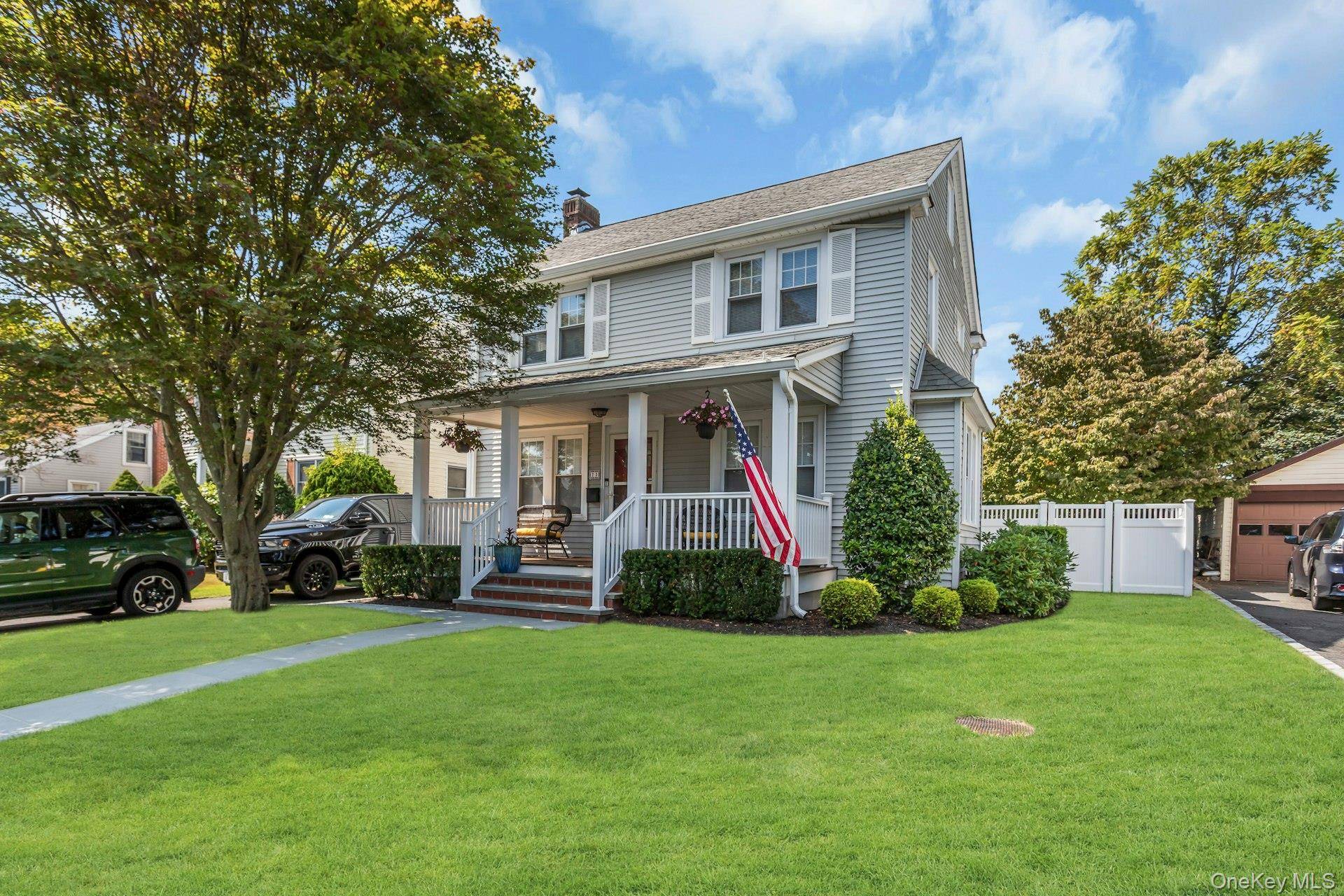 Charming and beautifully updated village home in the heart of Locust Valley, just.