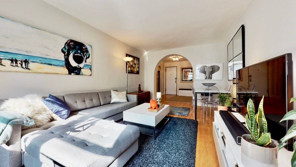Welcome home to Lafayette Gardens, a green post war co op featuring a two sided private courtyard, part time doorman, attached garage and a perfect location right next to the ...