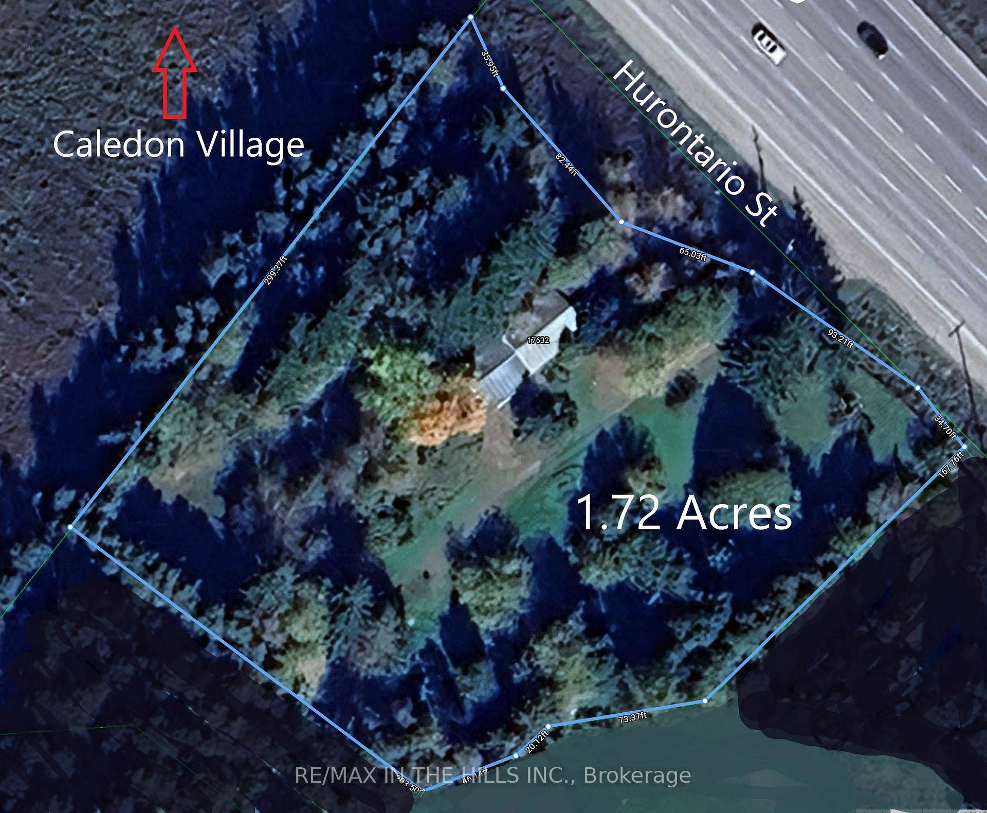 1. 72 acre lot on the crest of Caledon Mountain.