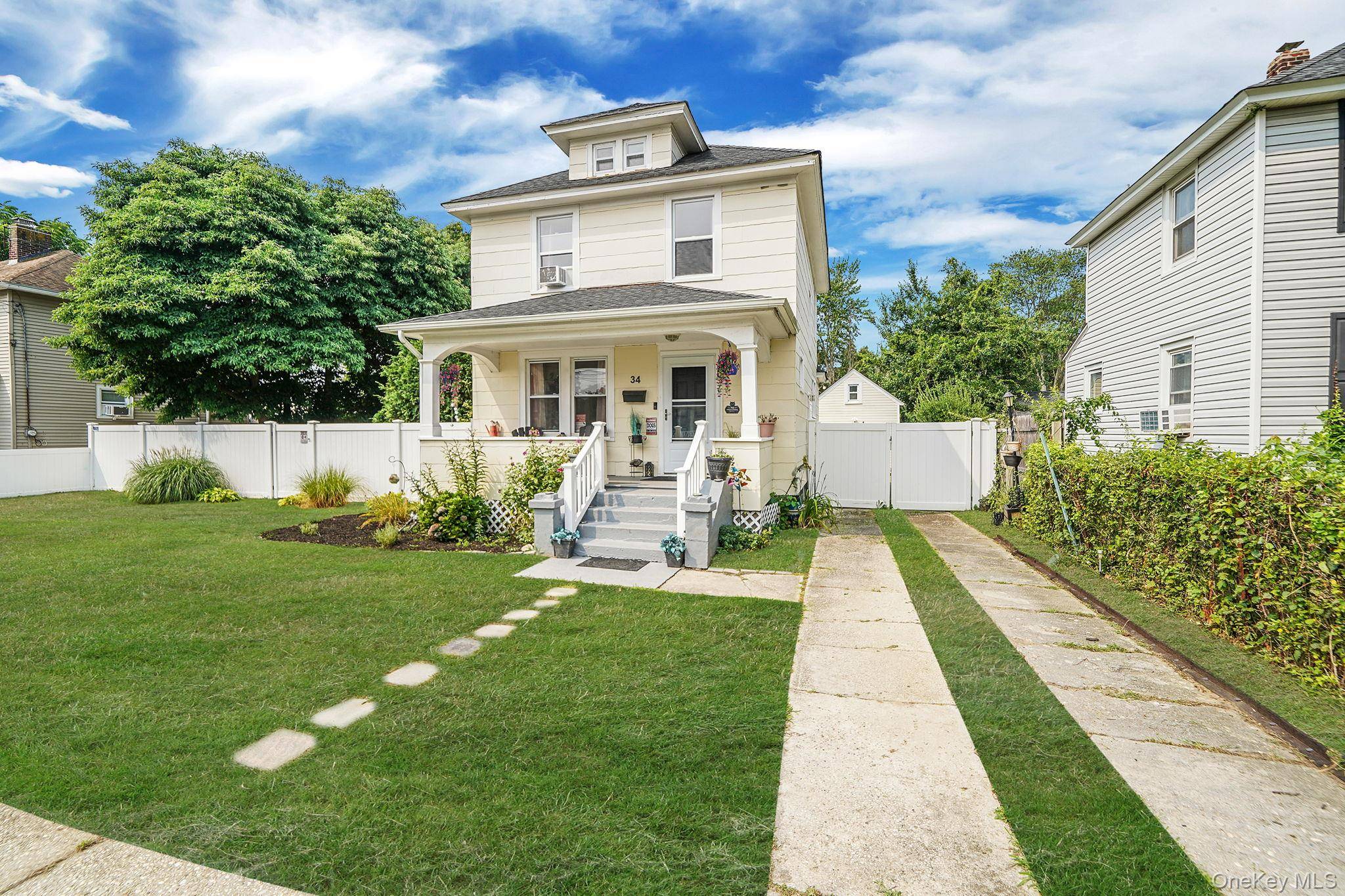 Welcome to this beautifully maintained 3 bedroom, 1 bathroom home nestled in desirable Bay Shore.