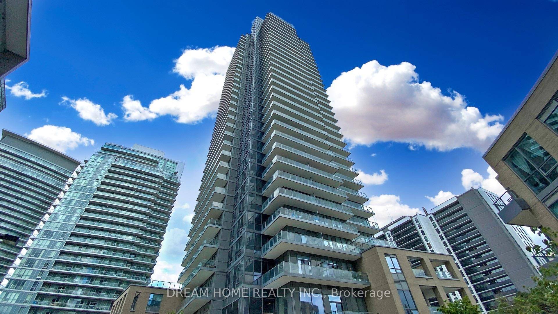 Six Year New 1 Bed Den 2 Bath Condo Near Don Mills Station at the heart of Emerald City.