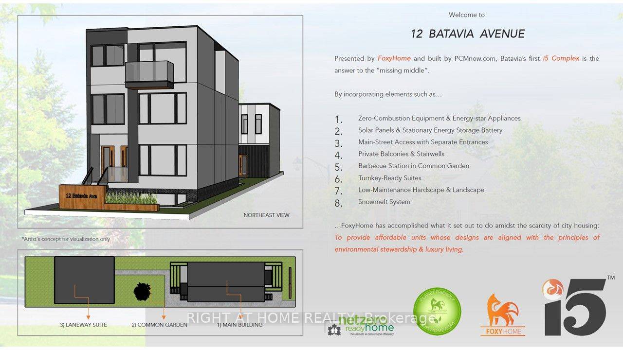 FoxyHome specializes in boutique multi family rentals in Toronto, offering energy efficient, transit friendly housing.
