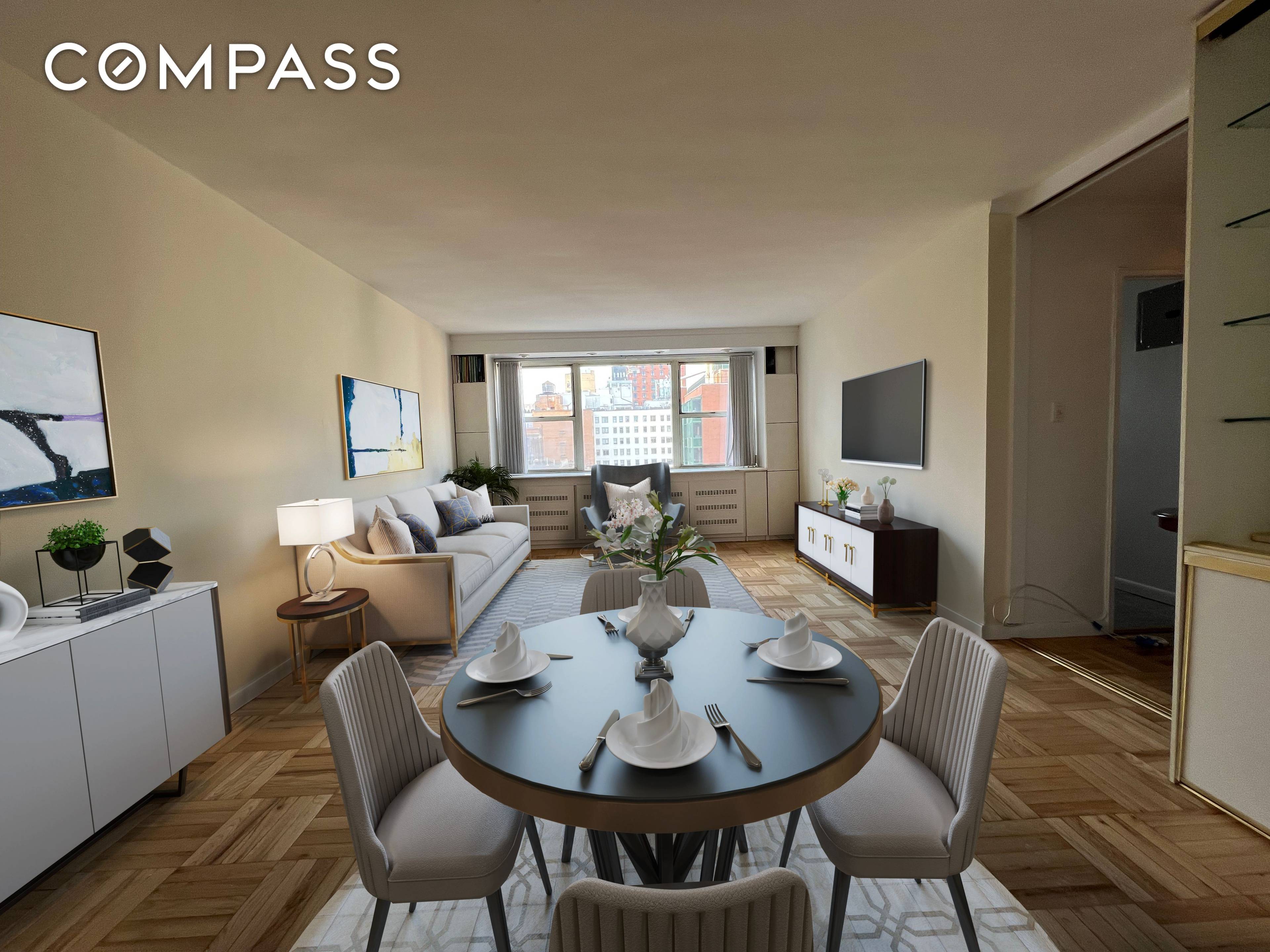 In the heart of Lenox Hill, apartment 17G at 233 East 69th Street is your new home.