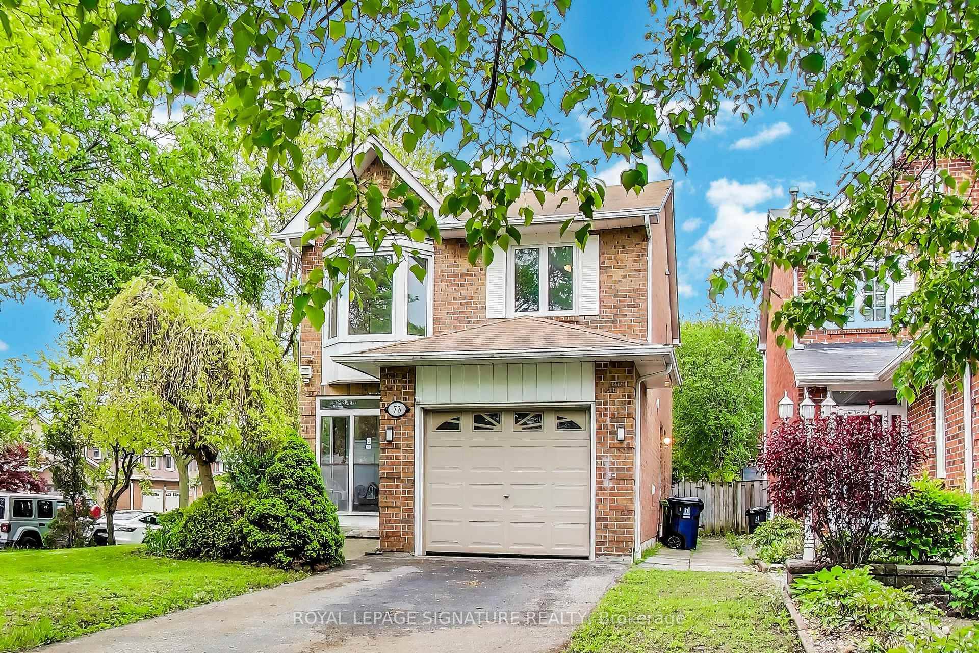Bring Out The Trumpets ! 73 Parade Square Offers A Rarely Offered Enviable Corner Lot Boasting Interiors Flooded With Natural Light While Offering An Exceptional Sense of Privacy With Matured ...