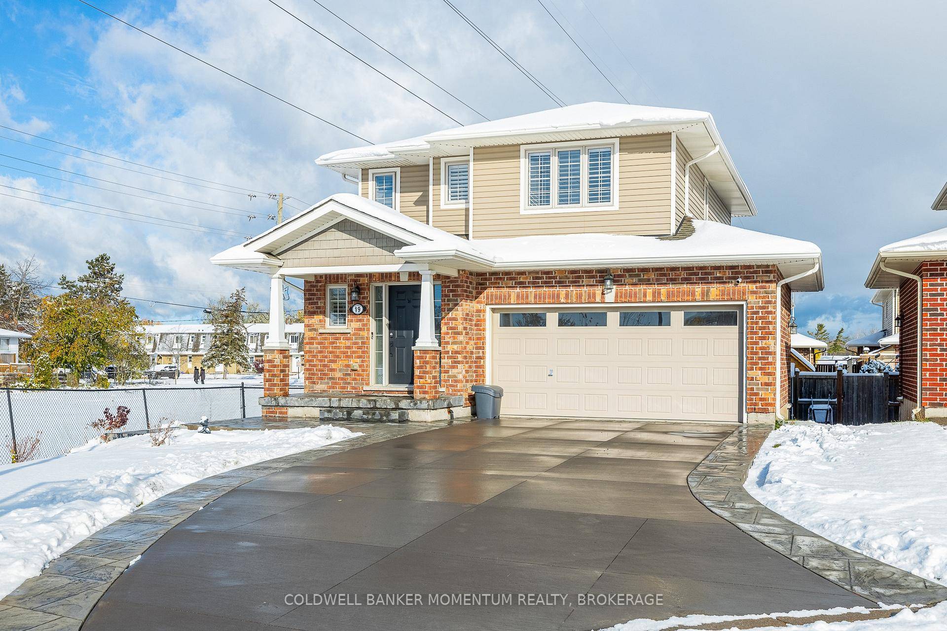 Welcome to this Beautiful Detached Two Storey 4 bedroom home with an attached double wide garage located in St.