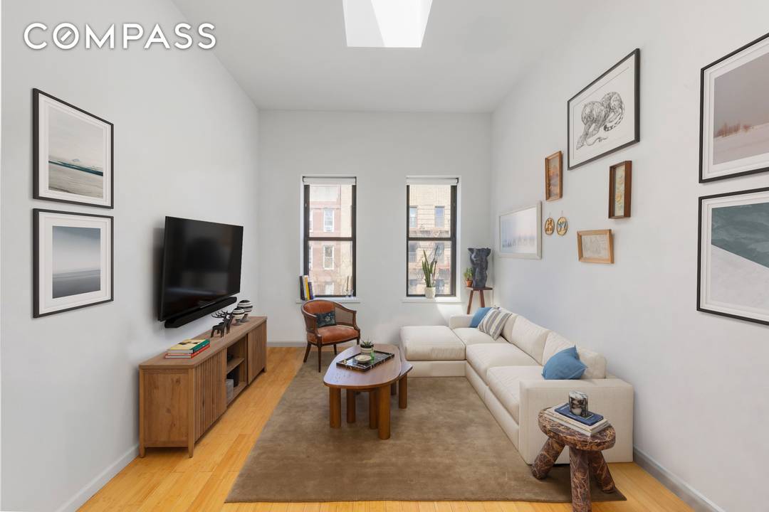THIS 427 SQUARE FOOT PRIVATE ROOF DECK WITH MANHATTAN SKYLINE VIEW COULD BE YOURS !