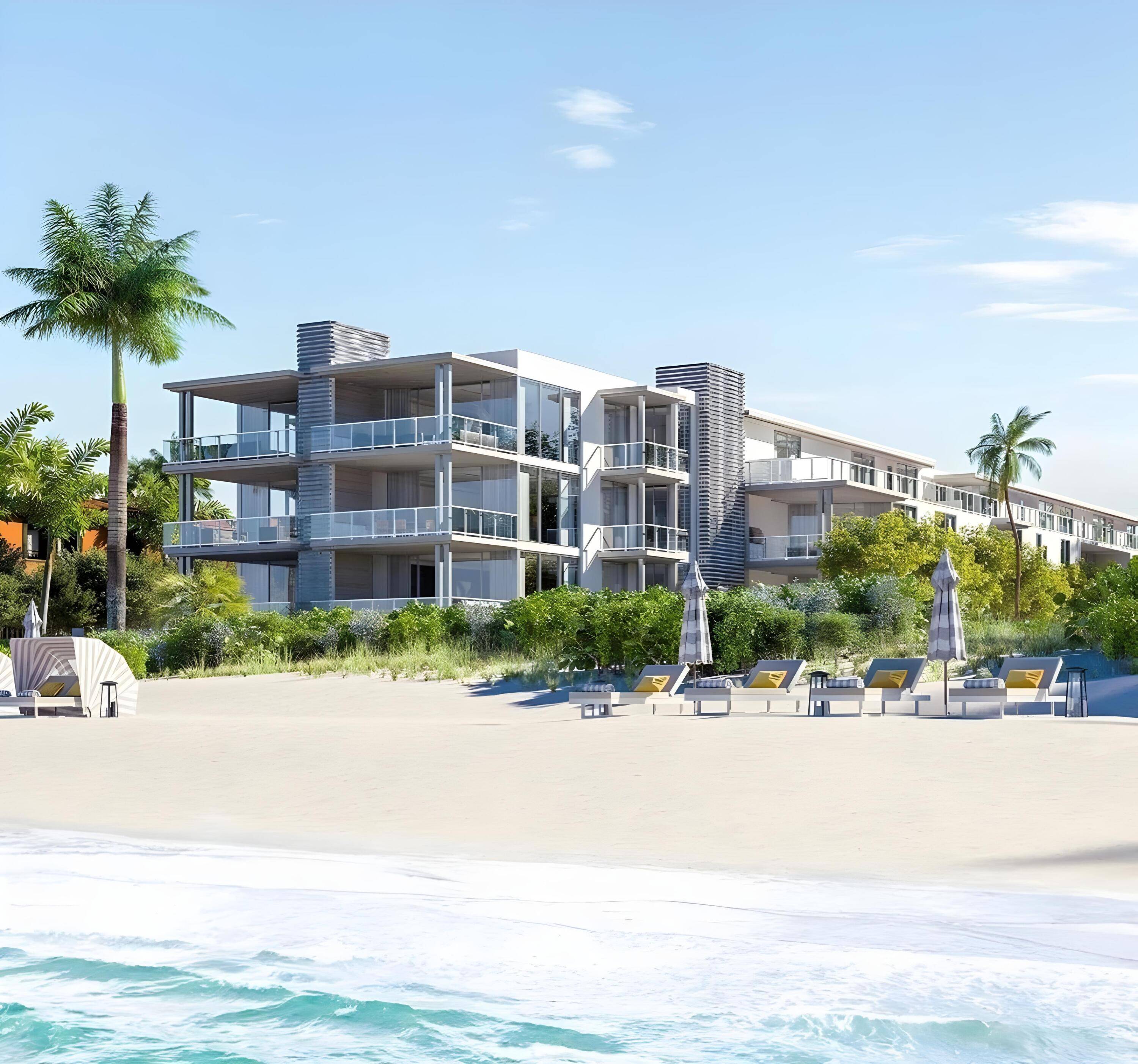 Curated Turnkey will feel like a single family home without Maintenance, New Modern Oceanfront Oasis.