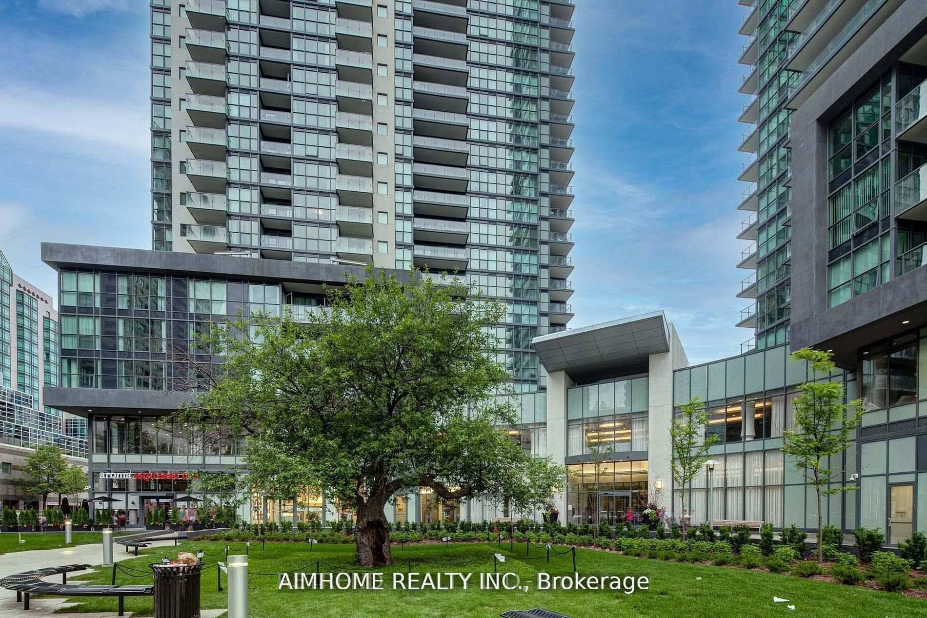 Gorgeous Sun Filled 2 1 Bedroom, 3 Bathroom Unit 9 feet ceiling At The Gibson Square North Tower.