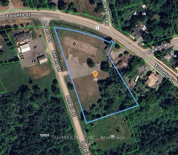 Prime Commercial Corner Development Lot on Highway 2, at the gateway to Colborne, just two minutes to downtown.