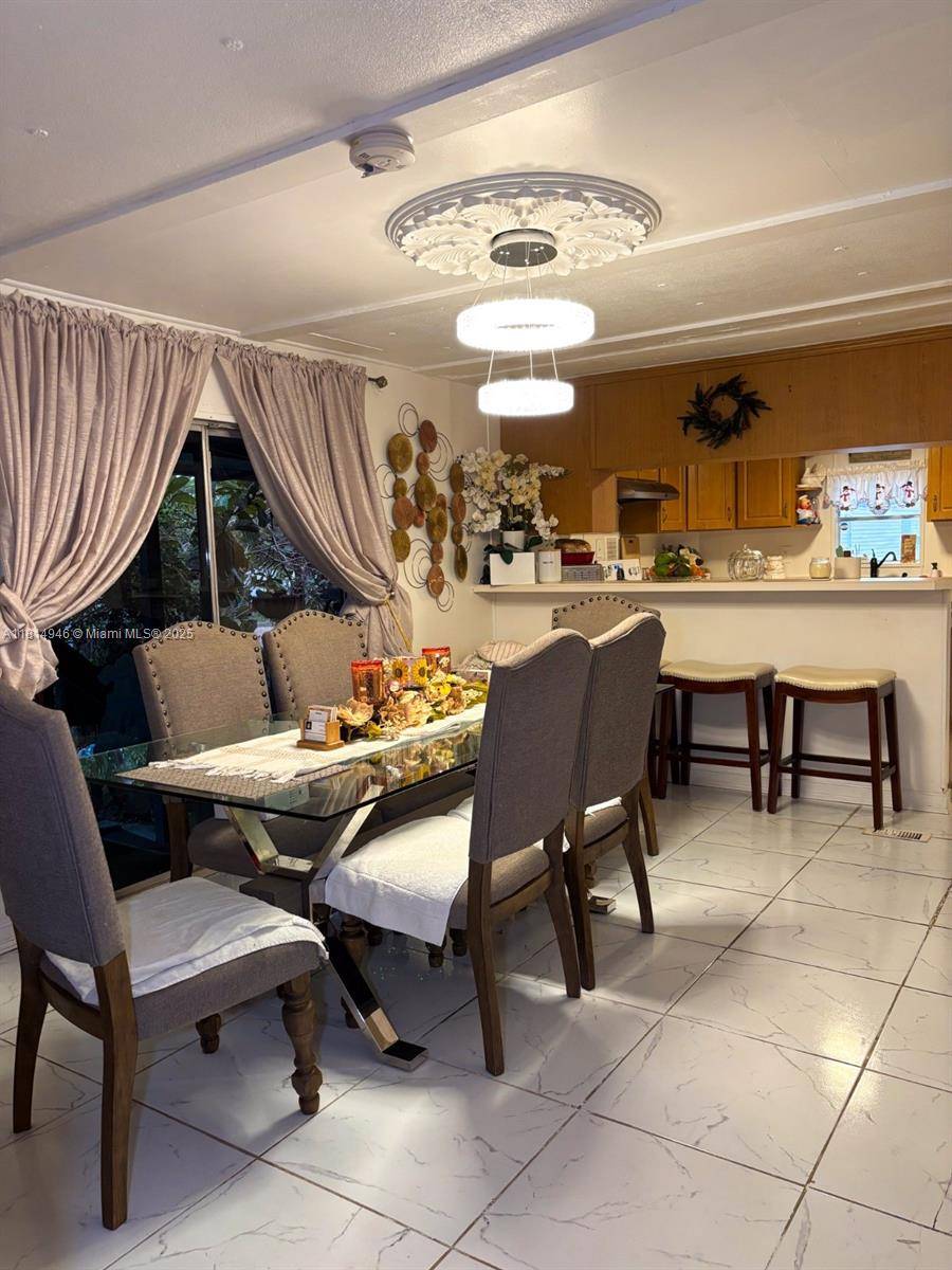 This beautiful mobile home features 3 bedrooms and 2 bathrooms with a spacious open concept layout and modern, cozy finishes.