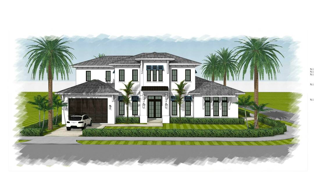 Experience exceptional quality and refined design in this new coastal transitional home.