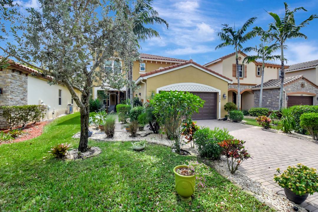 Welcome home to this stunning two story residence in a gated community.