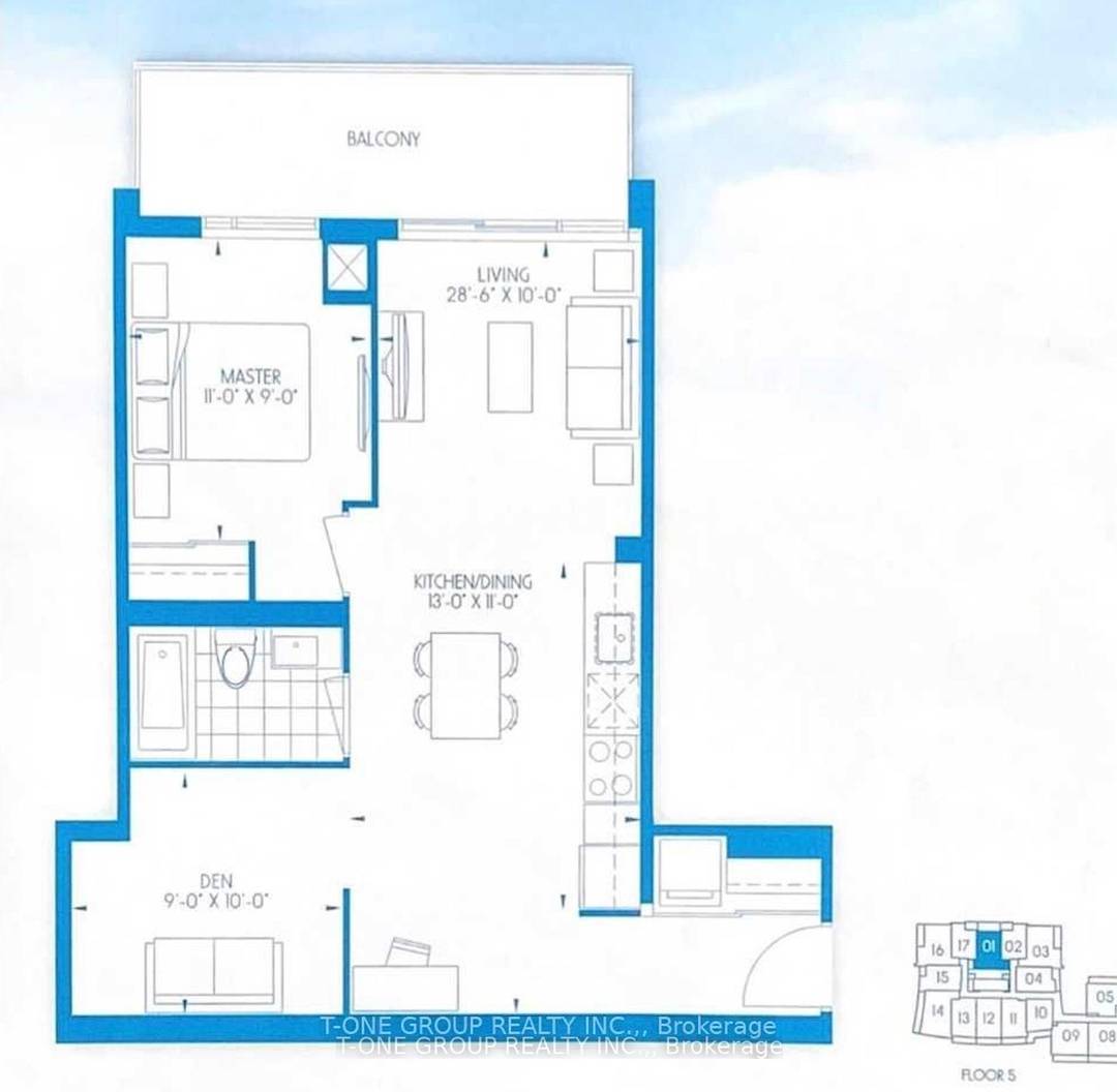 Fully Furnished Unit, Den Can Be Used As Second Bedroom.