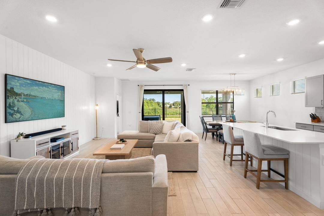 Now available for rent this 2024 built 4 bedroom, 2 bath home is located in a gated community with a pool and cabana, and includes landscaping in the rent.