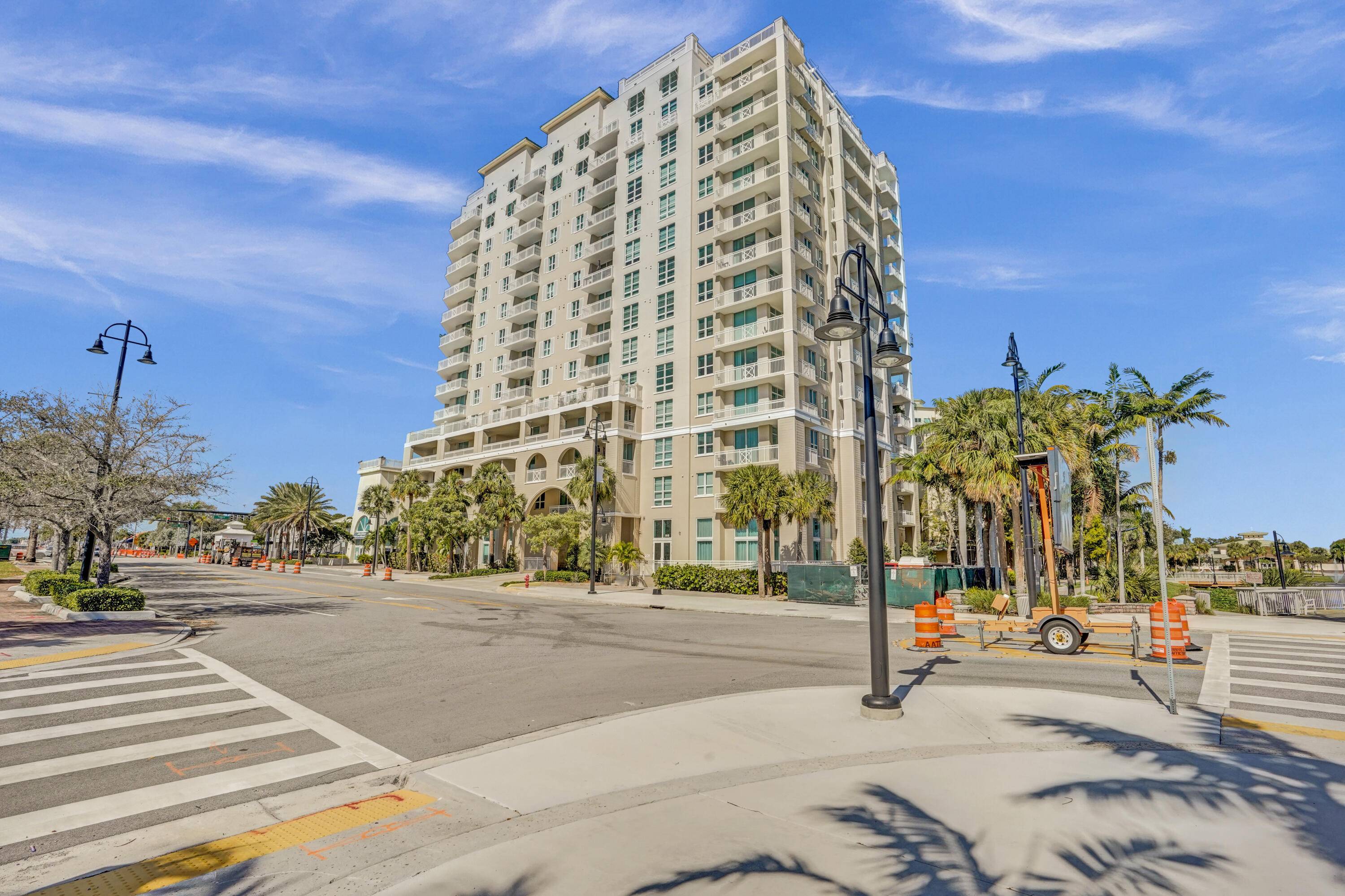 Rare fifth floor 2BR 2BA unit in desirable Casa Costa with a private oversized patio that opens directly onto the amenity deck feels just like ground level !