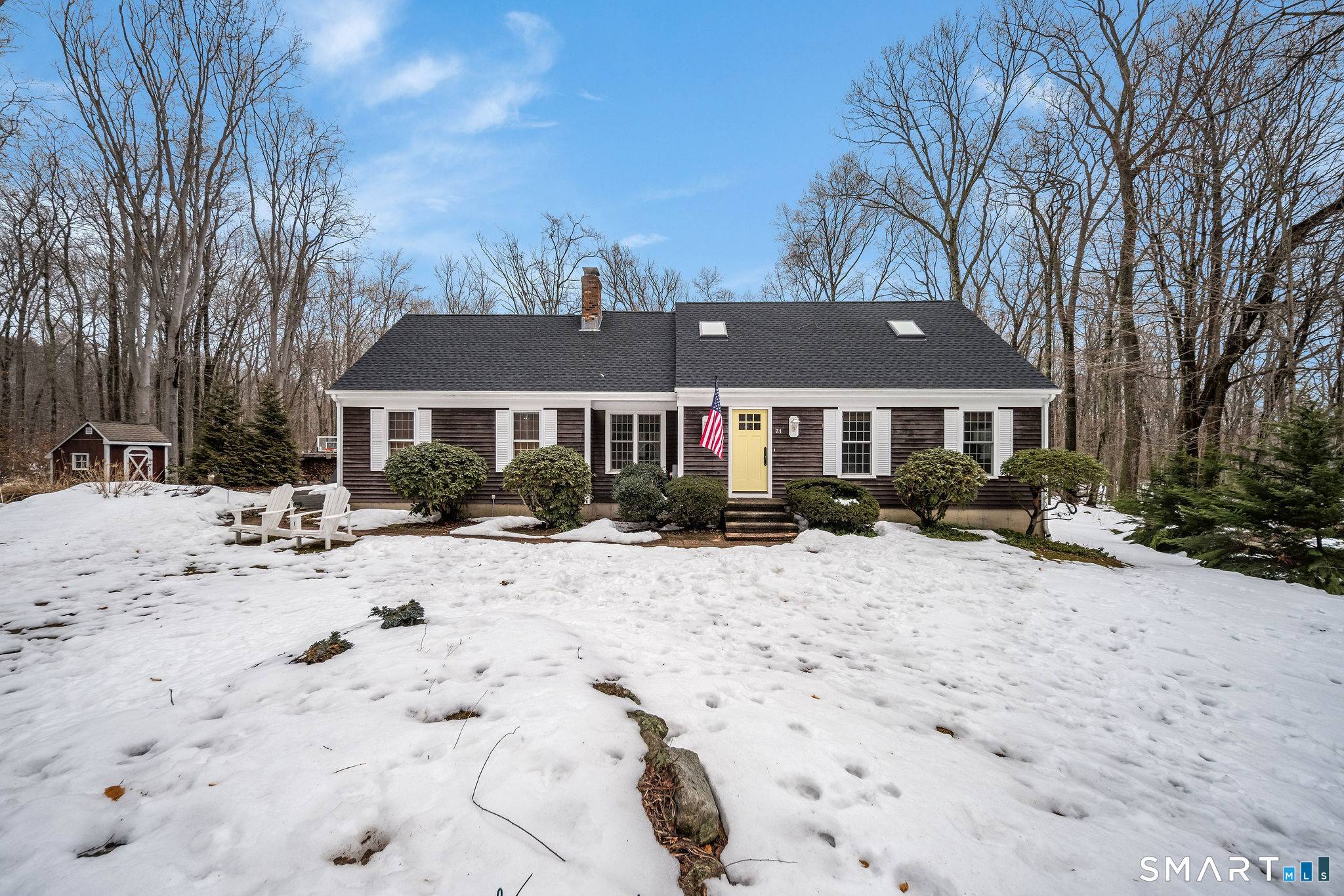 Beautifully maintained classic cape offering charm and privacy and convenience.