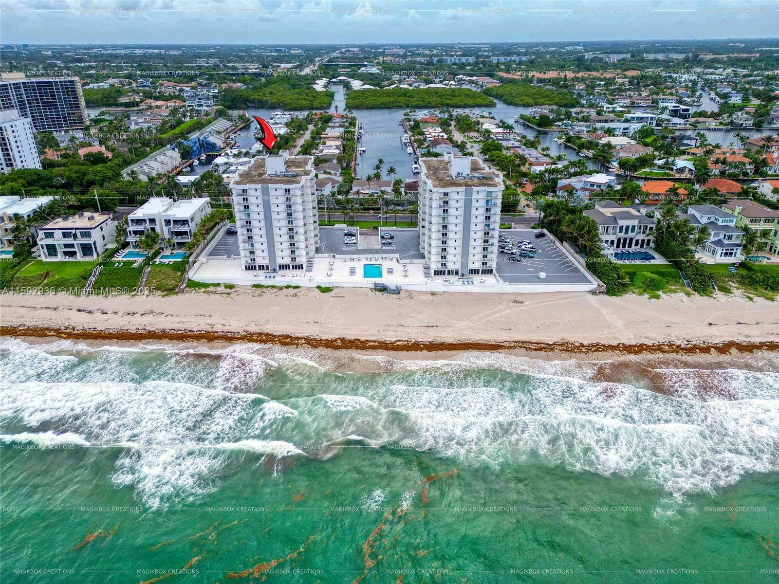 This beautifully updated condo in Highland Beach is an exceptional opportunity for oceanside living.