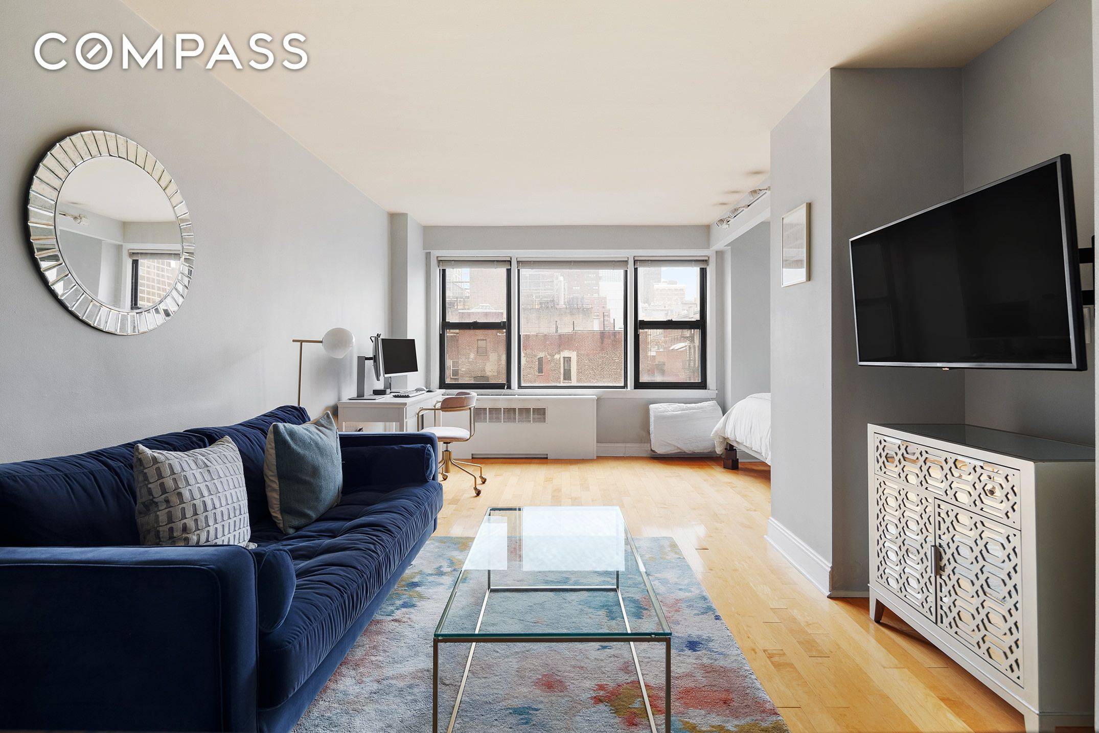 Welcome to your urban sanctuary at 245 E 24th St in vibrant Manhattan !