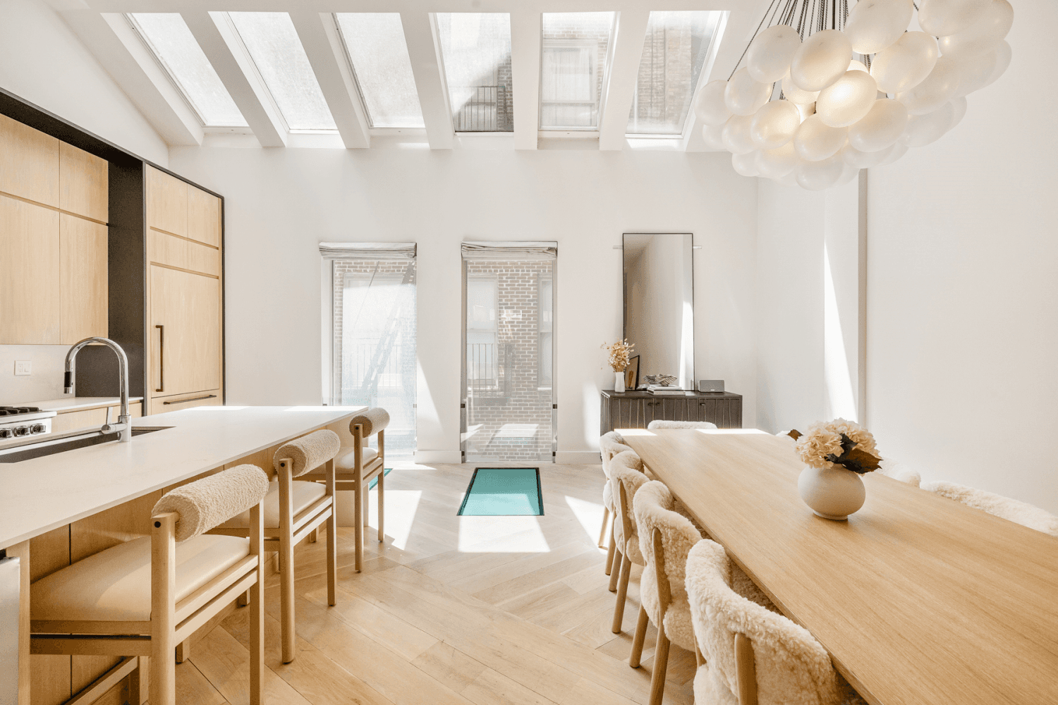 Architectural Tribeca Duplex Loft with Dramatic Scale and Bespoke Finishes Welcome to Residence 1 at 53 Warren Street a sprawling duplex loft in the heart of Tribeca that offers townhouse ...