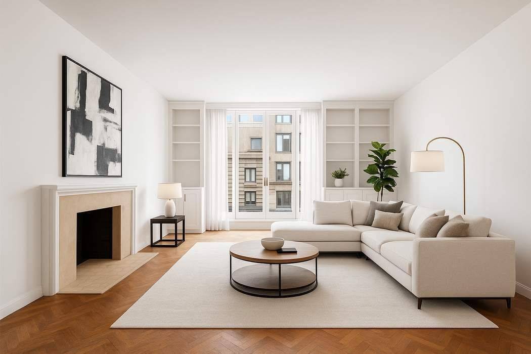 Nestled in the heart of Manhattan s prestigious Plaza District, this gracious one bedroom apartment at 24 West 55th Street presents a rare opportunity to create a bespoke home of ...