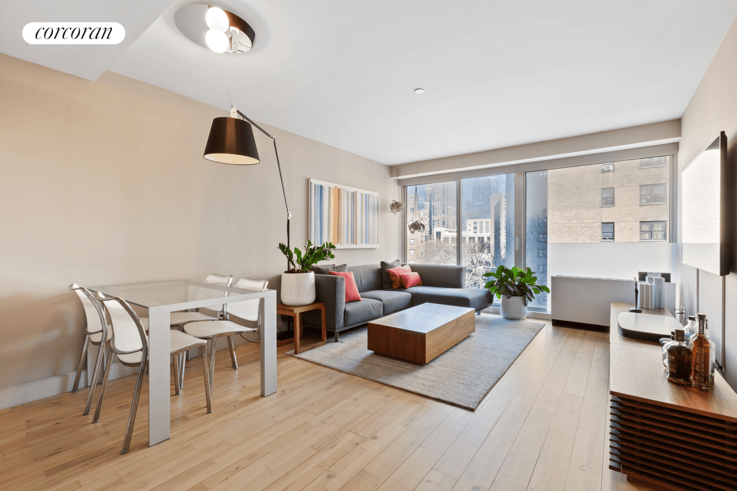 Introducing Unit 7K N at Loft 25 a meticulously designed duplex in the heart of Chelsea, where modern elegance meets effortless indoor outdoor living.