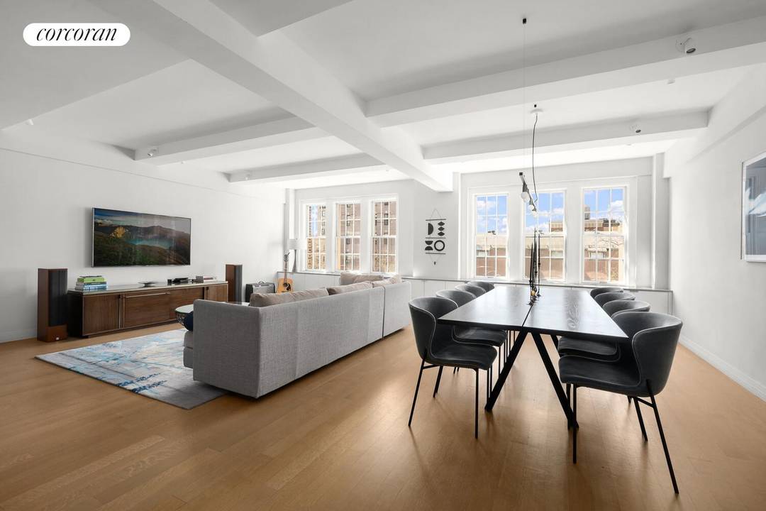 Welcome to Apartment 6A at 35 Pierrepont Street, an impeccably renovated three bedroom co op that seamlessly blends pre war elegance with modern sophistication.
