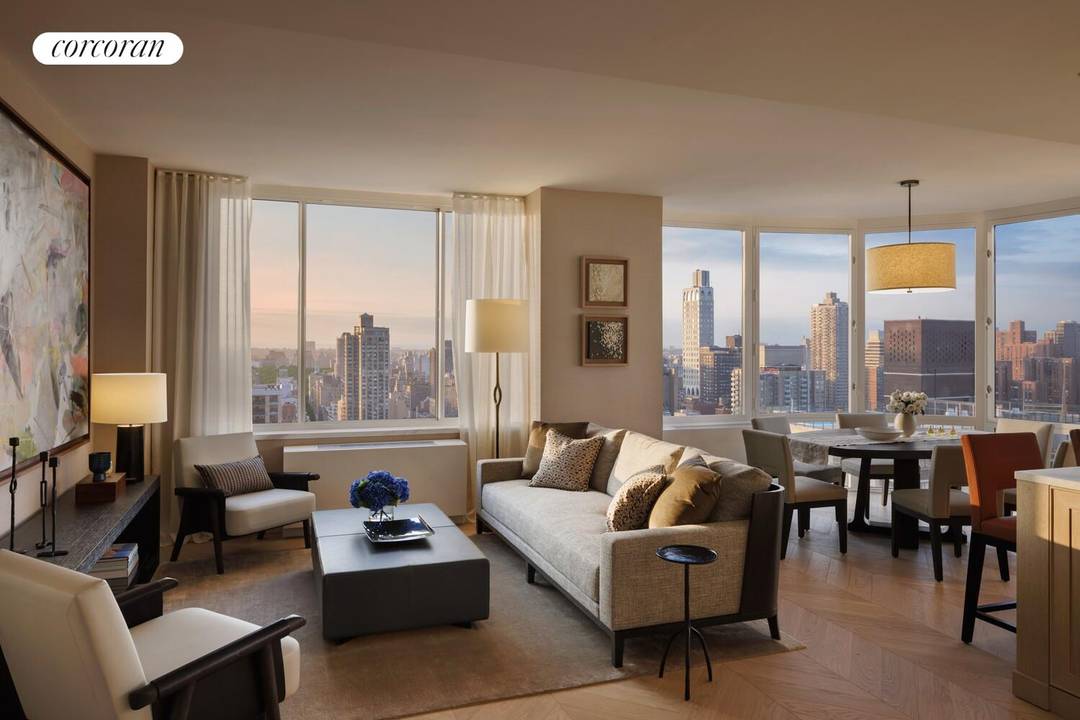 THE STRATHMORE PRESENTS A GRACIOUS TWO BEDROOM WITH DRAMATIC OPEN CITY AND RIVER VIEWS Rising 44 stories above the leafy charm and quiet sophistication of the Upper East Side, The ...
