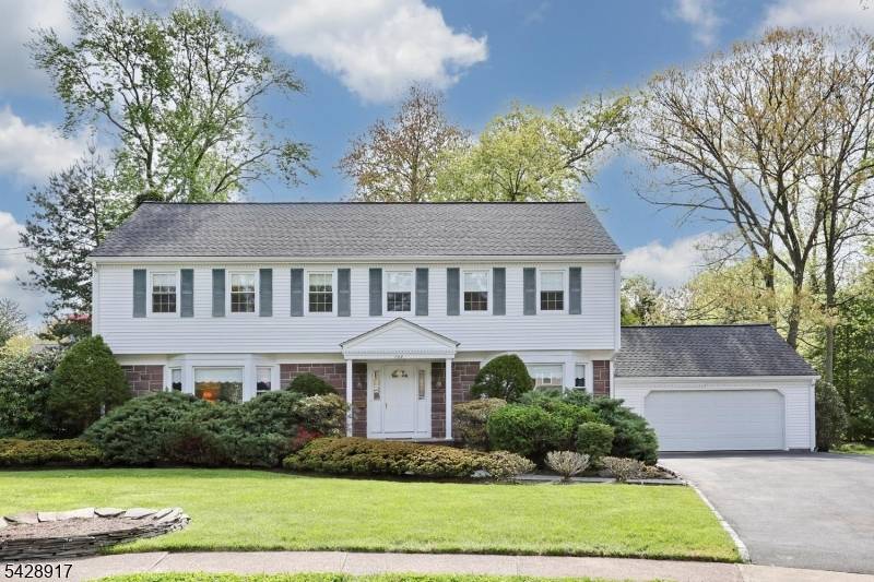 Welcome to this charming Center Hall Colonial nestled on a quiet cul de sac in the highly sought after town of Oradell.