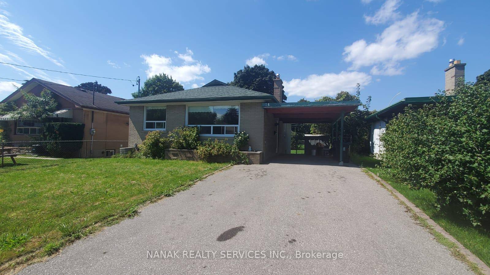 Detached Bungalow 3 Bedroom, Full Bath, with 2 Parking available for rent Immediately.