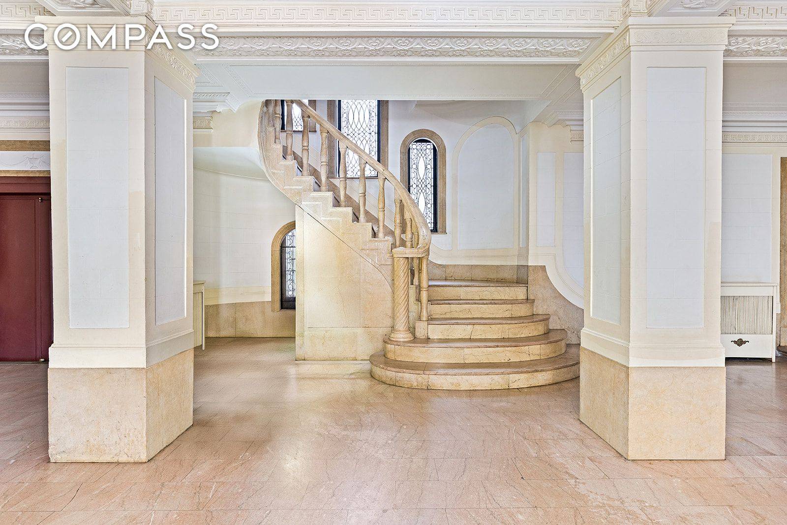 Discover 125 Prospect Park West, a landmark co op showcasing a grand marble lobby, situated directly across from Prospect Park.