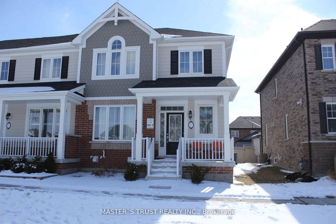 Gorgeous 1, 800 Sqft. Freehold Townhome, An end unit similar to a Semi.