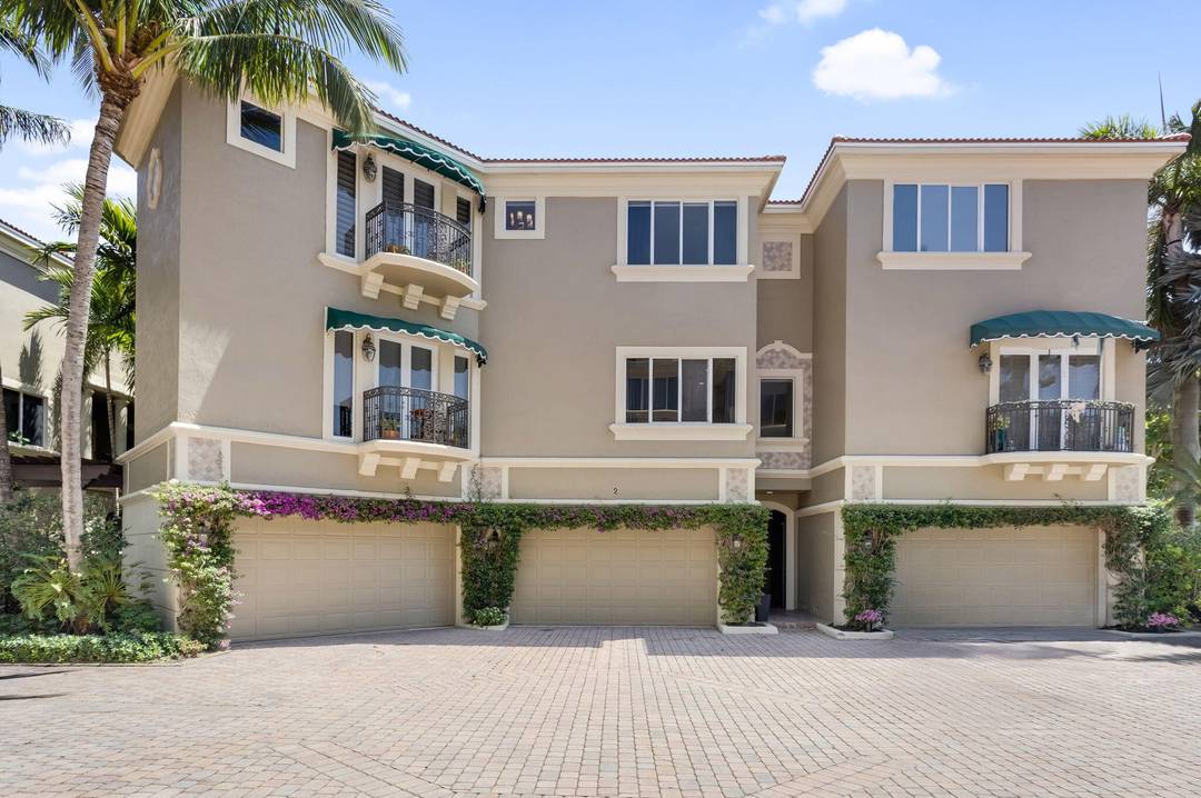 Just one block from the pristine beaches of Boca Raton, this fully renovated, designer furnished townhome offers the perfect seasonal retreat.