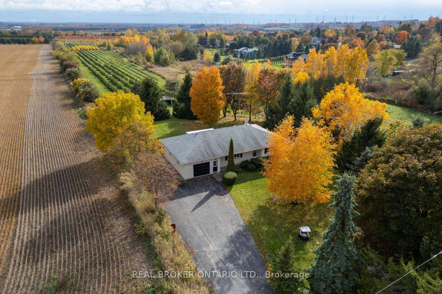 Set back from the road and surrounded by mature trees, in the sought after community of Enniskillen, this inviting bungalow sits on approximately 2 acres, offering the peaceful charm of ...