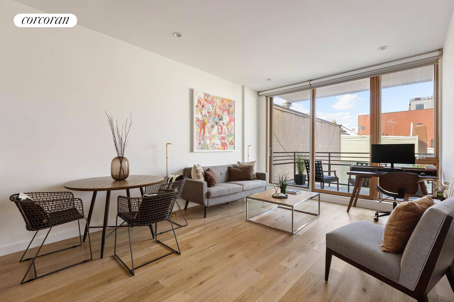 Welcome to 168 Evergreen Avenue, Apartment 3B A completely turn key one bedroom condo in Prime Bushwick !