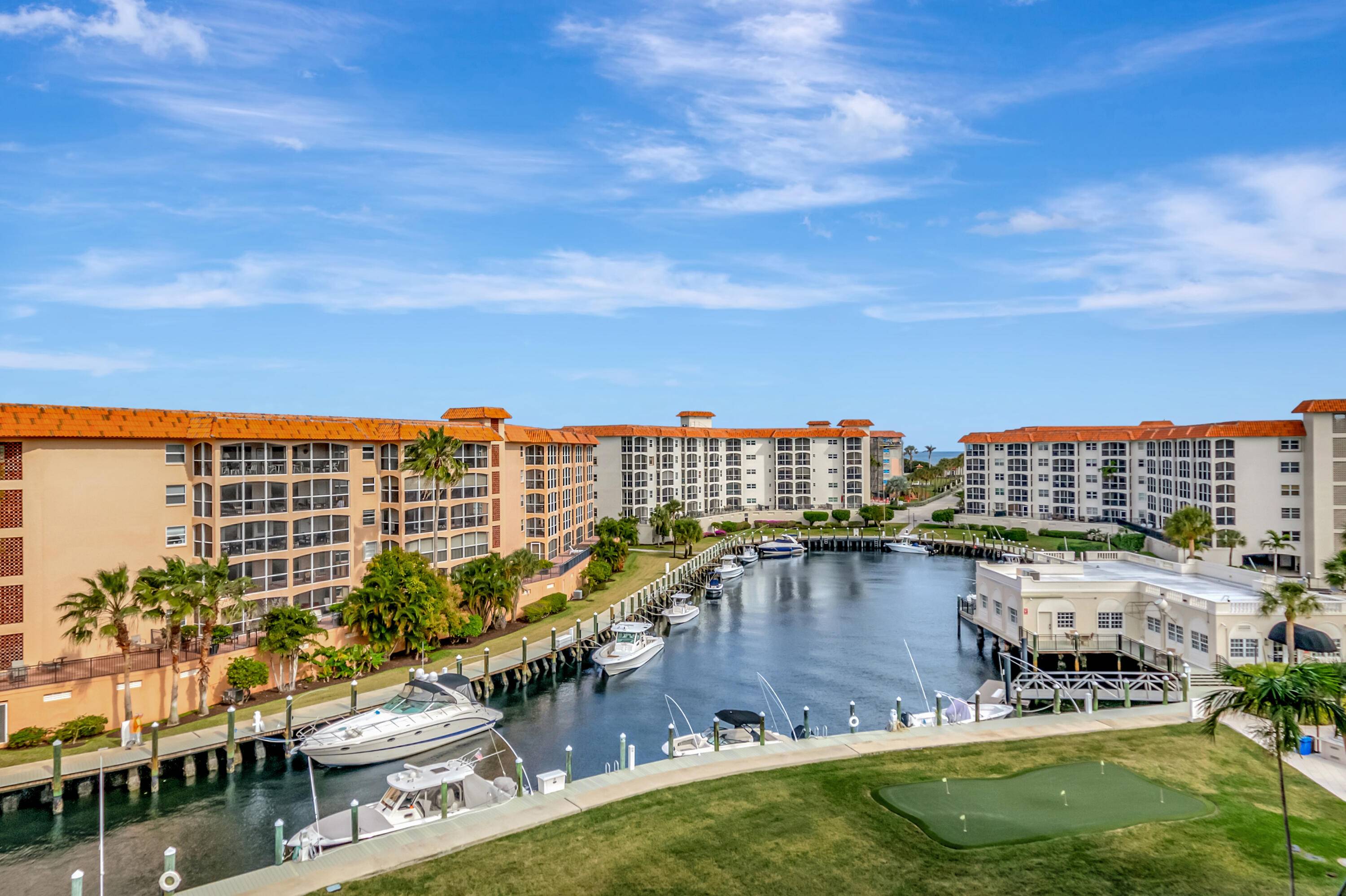 BEAUTIFUL MARINA VIEWS FROM THIS LOVELY COMFORTABLE CLEAN 2 BEDROOM 2 BATH CONDO ON A1A IN PRESTIGIOUS BOCA RATON LAMINATE FLOORING THROUGHOUT NICELY FURNISHED SCREENED IN BALCONY SITUATED BETWEEN SPANISH ...