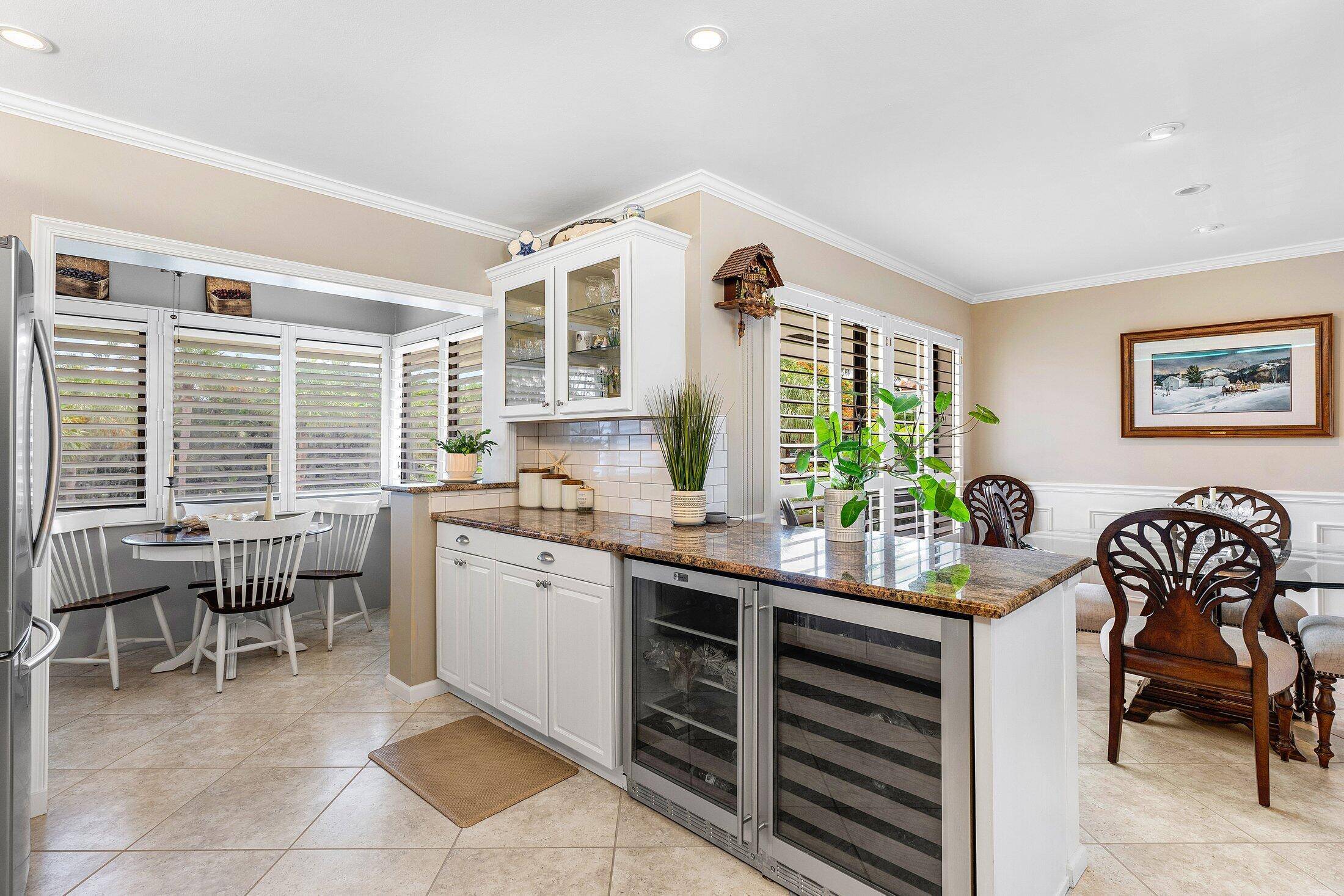 This spacious 3 BR 2 BA 2nd floor condo offers spectacular views of 13 14 on the newly redesigned North Course.