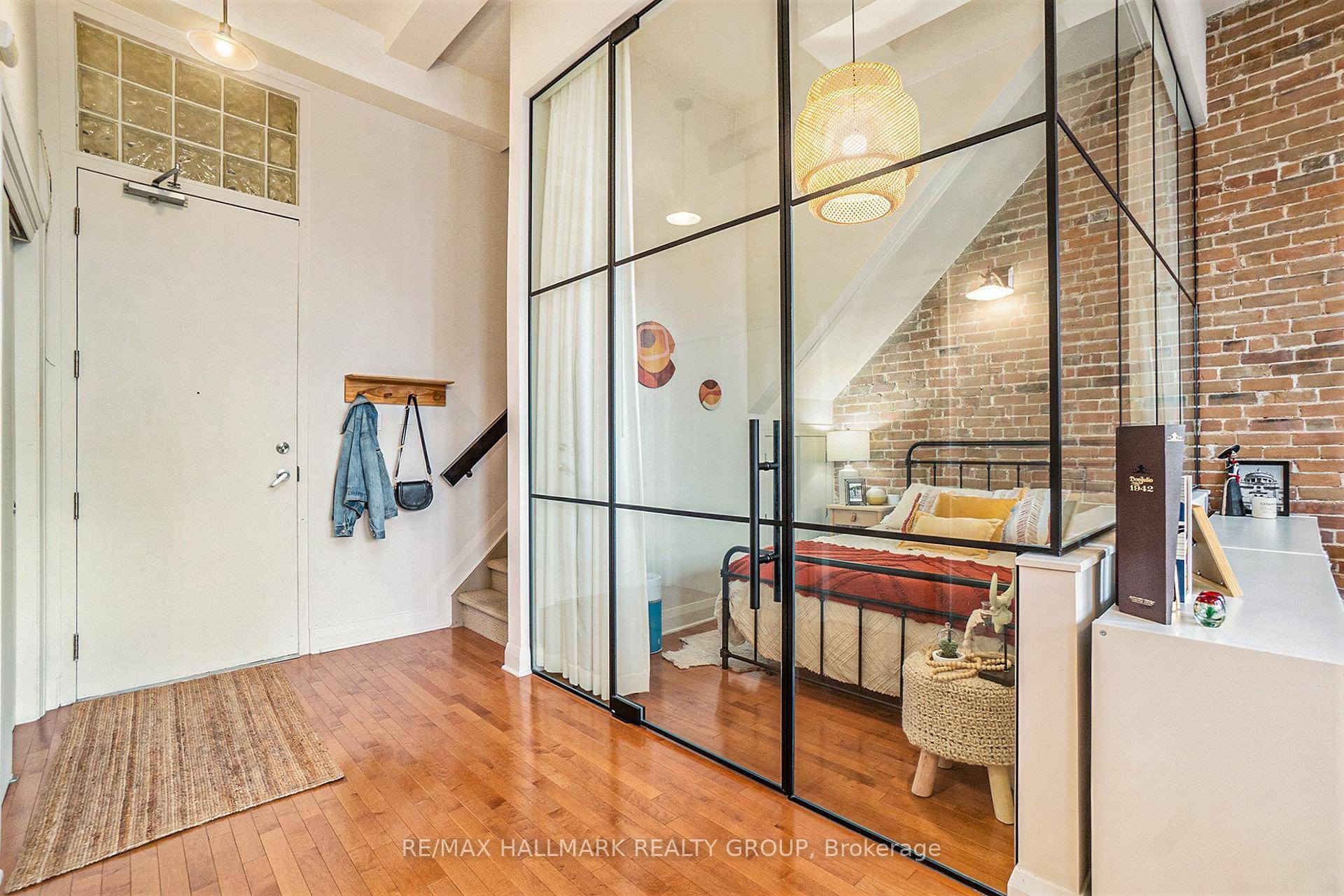 Stunning 2 story penthouse in the award winning School House Lofts.