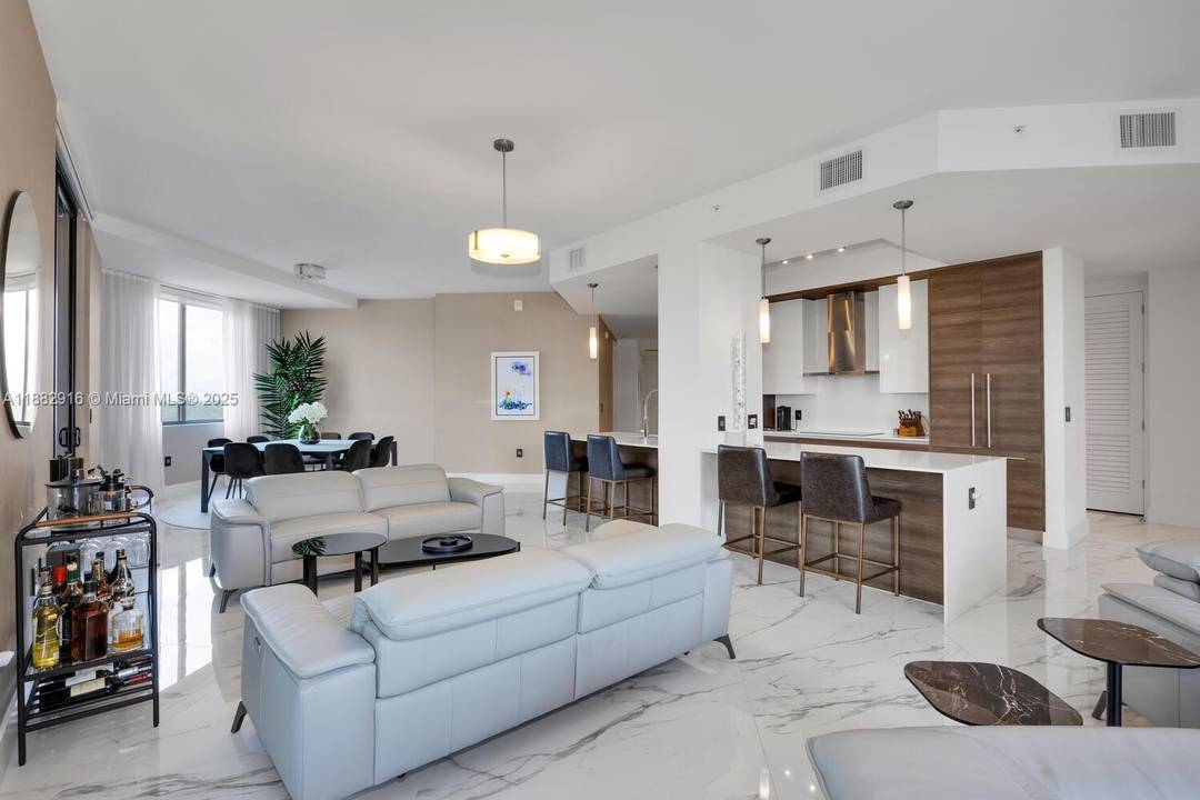 The largest residence in Merrick Manor, this impressive LPH corner unit showcases 4BR amp ; 4BA with a thoughtfully designed split floor plan.