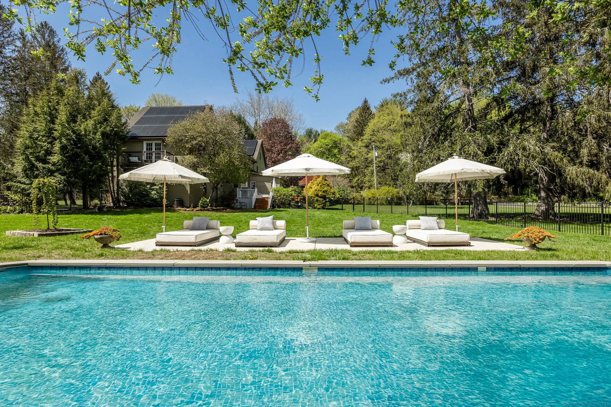 This historic 18th century Gaylord family homestead in New Milford, Connecticut, offers a perfect blend of authentic period charm and thoughtful modern enhancements.