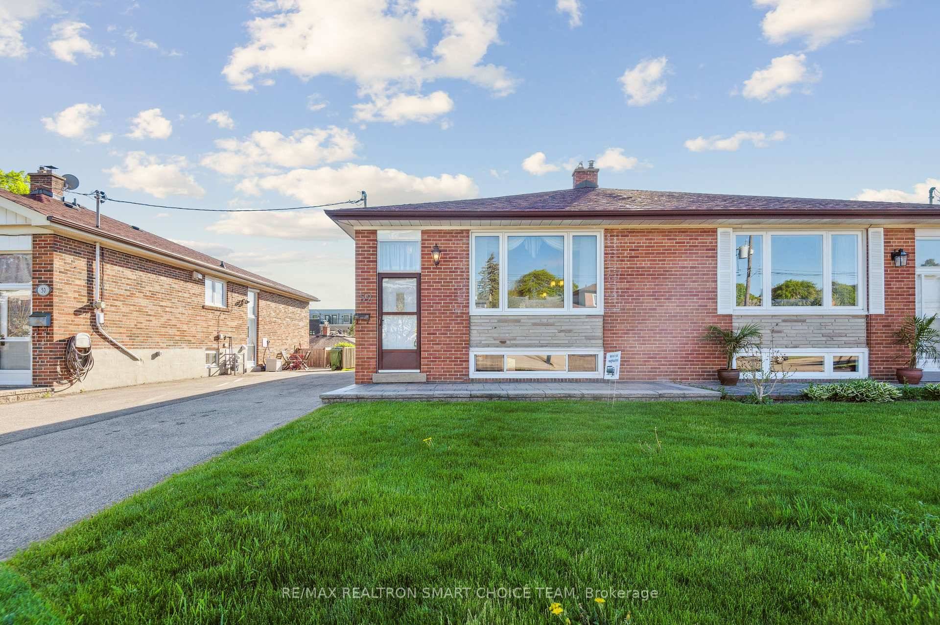 Nestled in the desirable neighbourhood of Victoria Park, North York, this charming semi detached residence at 52 Pinebrook Avenue offers a wonderful opportunity for comfortable and versatile living.