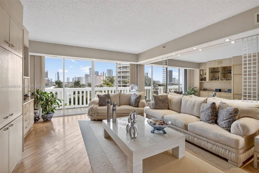 Wow ! Enjoy the best of the best in this spacious 1908 sf 2 bedroom corner unit in the prestigious 3000 building in Williams Island.
