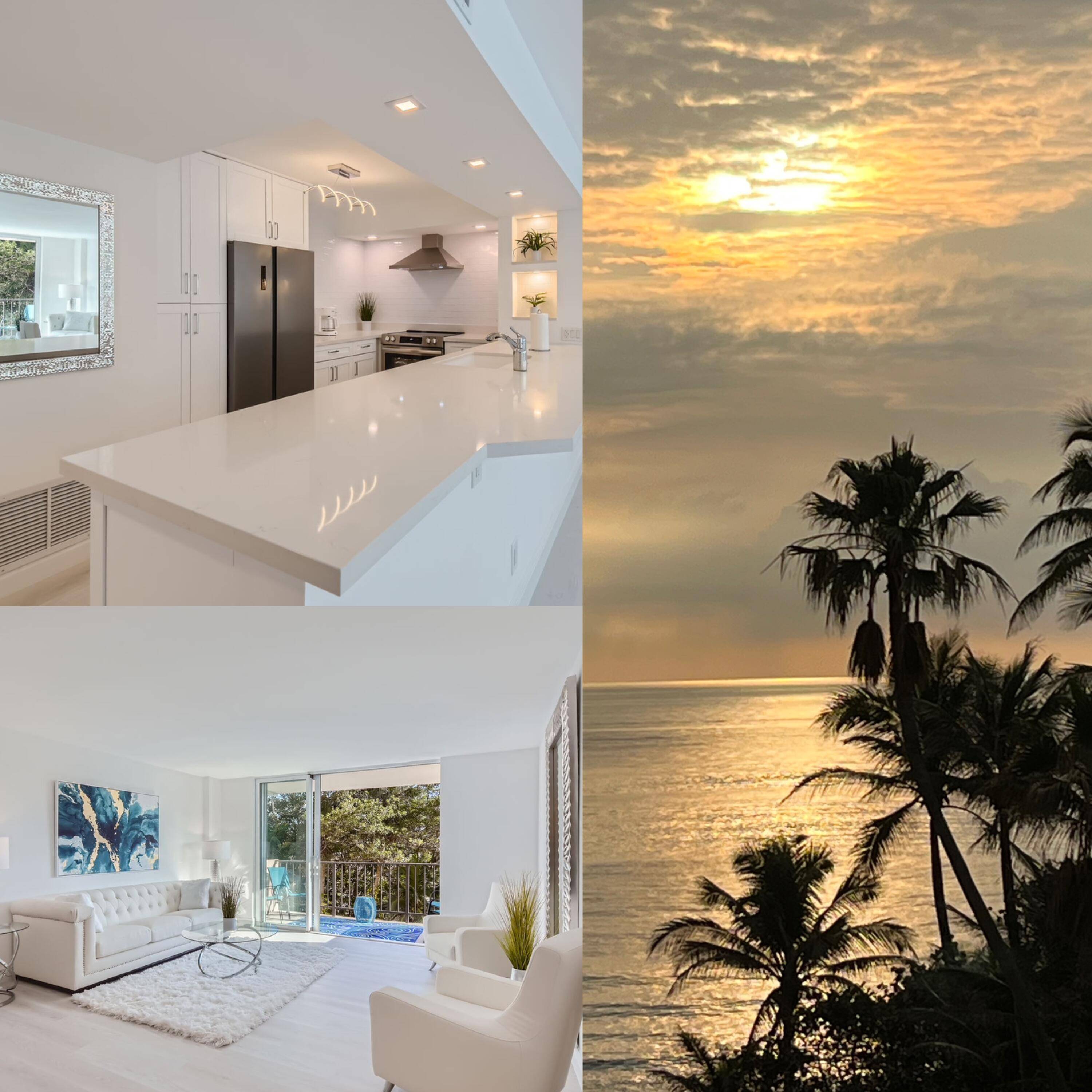 SPECTACULAR OCEAN FRONT condo that's so fresh and clean it sparkles !