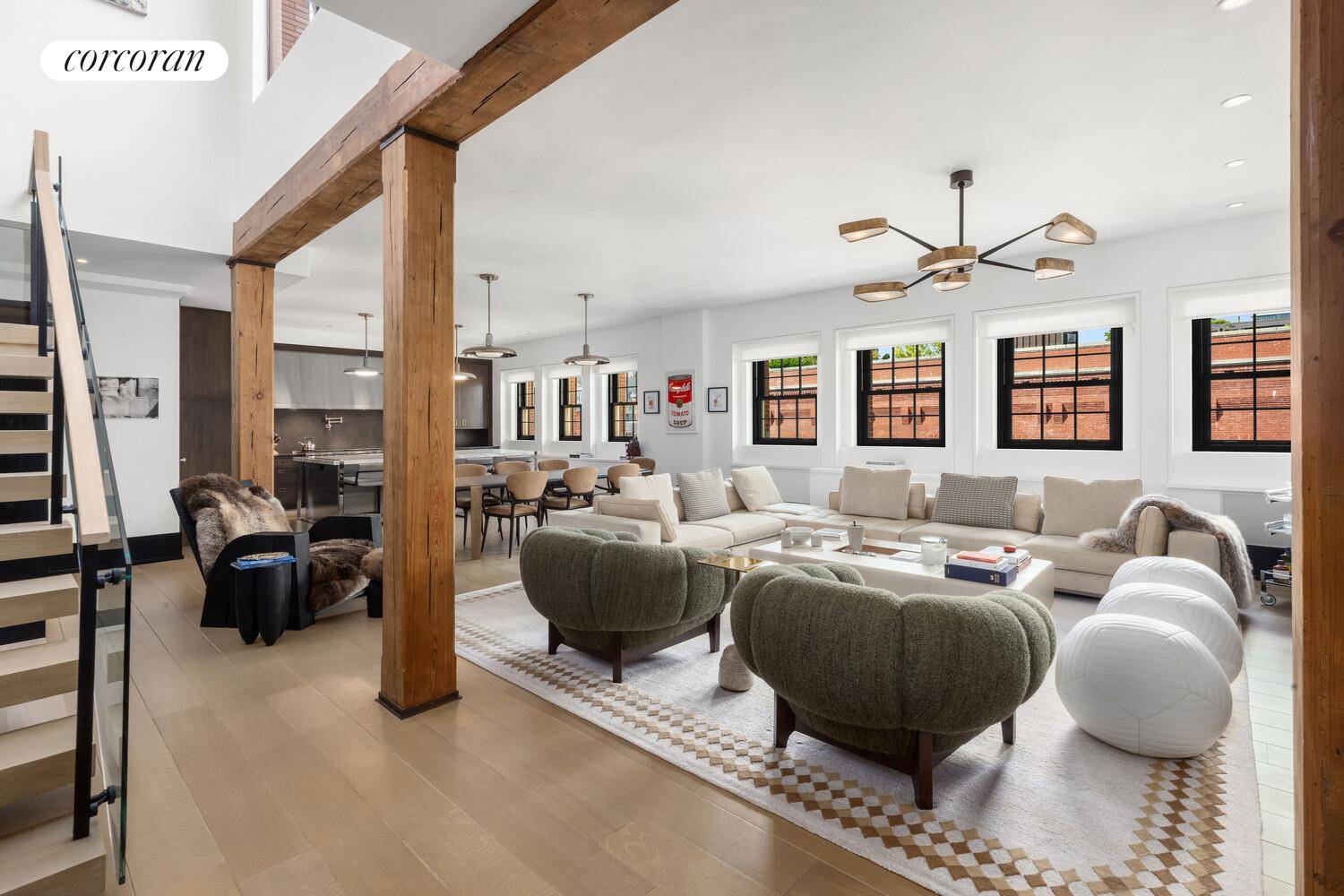 Penthouse with Expansive Private Rooftop Oasis in Tribeca's Finest Building A true rarity in Tribeca, this one of a kind penthouse offers more than 5, 300 square feet of custom ...